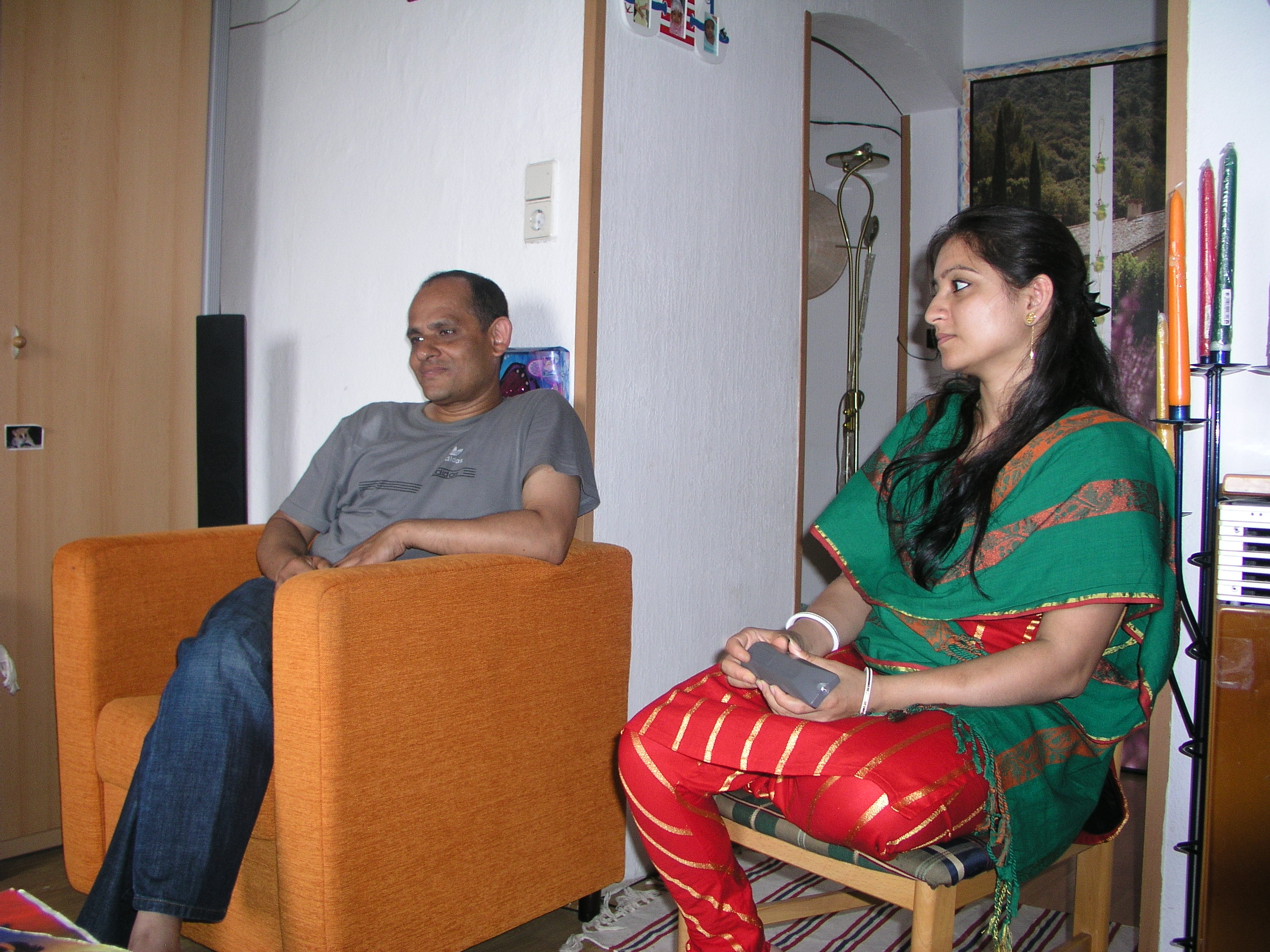 Utpal and his wife